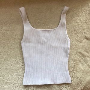 Aritzia Babaton Ribbed Knit Tank
